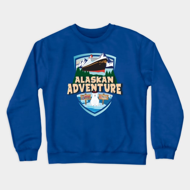 WDW Radio Alaskan Adventure 2018 Crewneck Sweatshirt by wdwradio